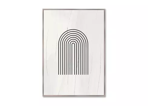Репродукция картины на холсте the arc (картины в квартиру) мультиколор 75x105 см.