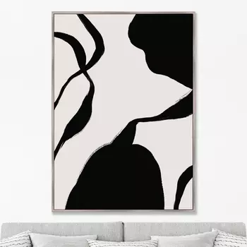 Репродукция картины на холсте unchained and unhinged (картины в квартиру) мультиколор 75x105 см.