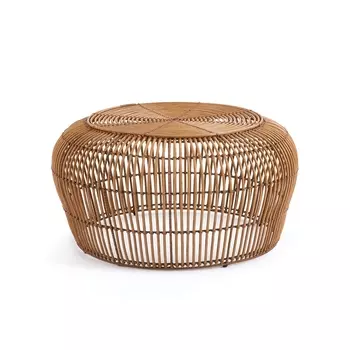 Садовый столик kafi (laredoute) коричневый