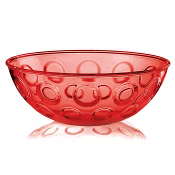 Салатница forme casa (guzzini) красный 30x10x30 см.