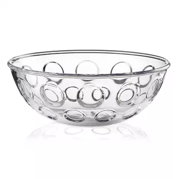 Салатница forme casa (guzzini) прозрачный 25x9x25 см.