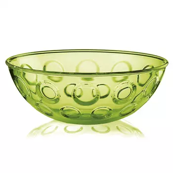 Салатница forme casa (guzzini) зеленый 30x10x30 см.