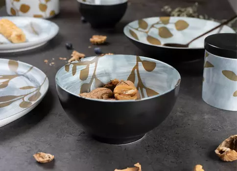 Салатник autumn sonata №1 15см (ogogo) белый