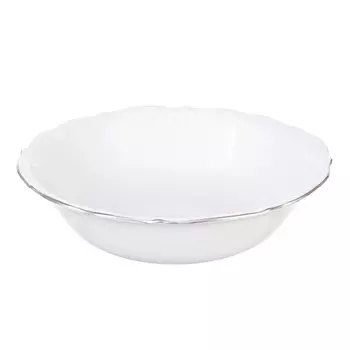 Салатник свадебный узор (repast) белый