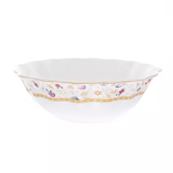 Салатник toys yellow 23 см (repast) белый