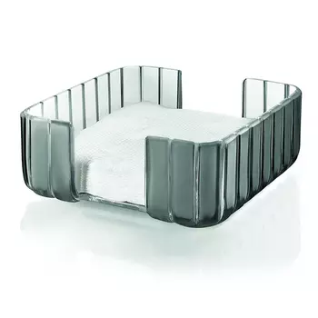 Салфетница grace (guzzini) серый 19x8x19 см.