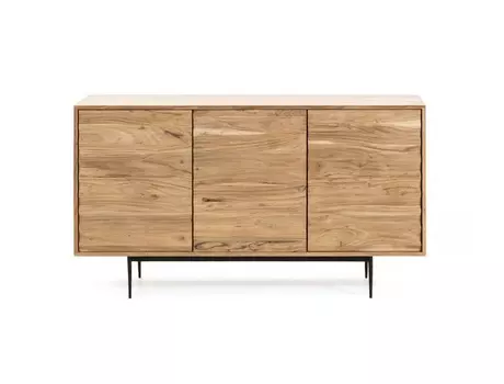 Сервант delsie (la forma) коричневый 147x81x41 см.