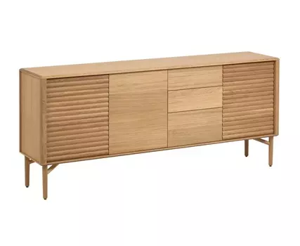 Сервант lenon (la forma) коричневый 200x86x45 см.