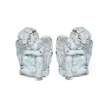 Сет статуэток devout (2 шт) (desondo) голубой 27x32x19 см.