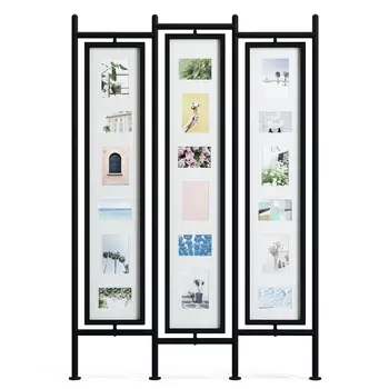 Ширма-панно для фотографий напольная (umbra) черный 106x154x4 см.