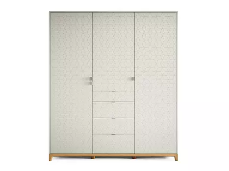 Шкаф case №2 (the idea) серый 180.0x210.0x60.0 см.