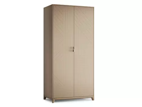 Шкаф case №3 (the idea) бежевый 100x210x60 см.