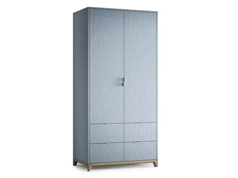Шкаф case №4 (the idea) голубой