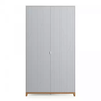 Шкаф case (the idea) серый 121x221x60 см.