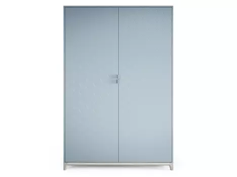 Шкаф case (the idea) серый 140x210x60 см.
