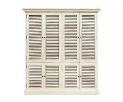 Шкаф concorde double cabinet (gramercy) бежевый 225x203x65 см.