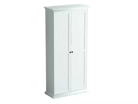 Шкаф двухдверный reina (ogogo) белый 96x201x41 см.