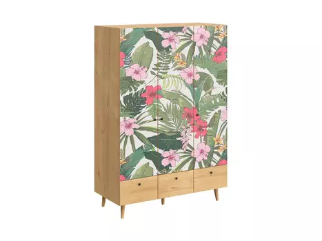 Шкаф frida (ogogo) мультиколор 135x197x60 см.