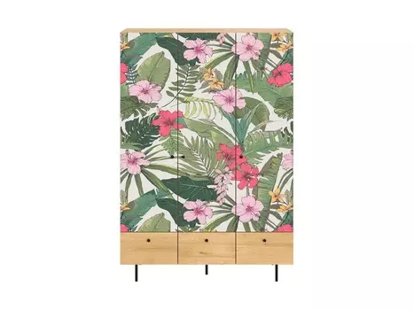 Шкаф frida (ogogo) мультиколор 135x197x60 см.