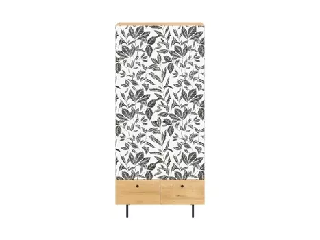 Шкаф frida (ogogo) серый 90x197x60 см.