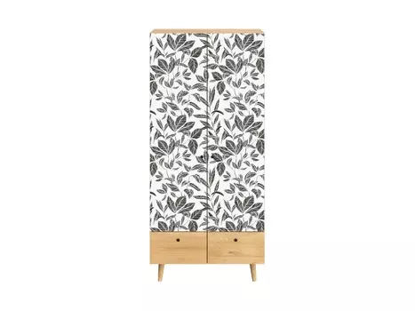 Шкаф frida (ogogo) серый 90x197x60 см.