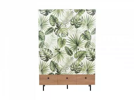 Шкаф frida (ogogo) зеленый 135x197x60 см.