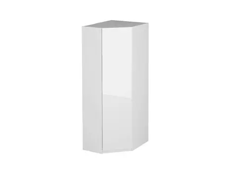 Шкаф intra угловой правый (ogogo) белый 92x210x75 см.