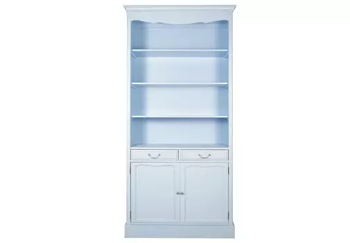 Шкаф leontina (etg-home) голубой 104.0x220.0x40.0 см.