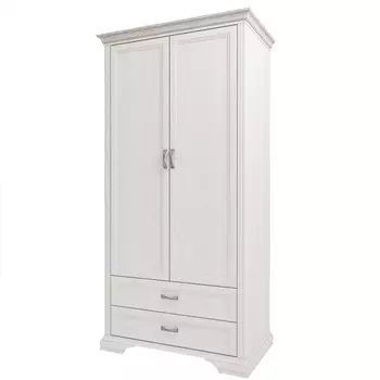 Шкаф monako 2dg2s (анрэкс) белый 107x213x61 см.