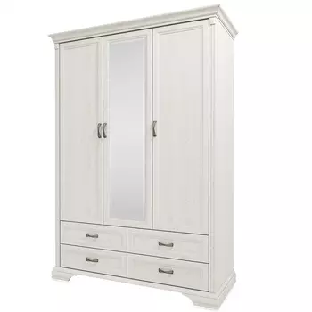 Шкаф monako 3d4s (анрэкс) бежевый 152x213x61 см.