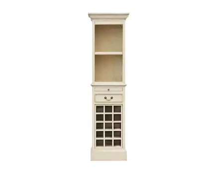 Шкаф old wine cabinet (gramercy) бежевый 50x180x40 см.