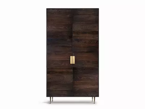 Шкаф платяной bullwood (acwd) коричневый 102x210x60 см.