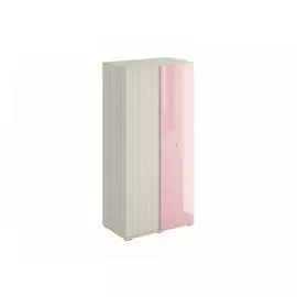 Шкаф play (ogogo) розовый 112x225x60 см.