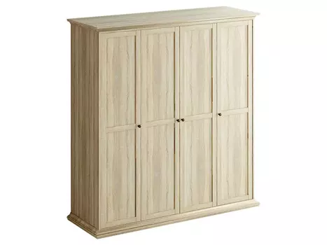 Шкаф reina (ogogo) коричневый 180x201x61 см.