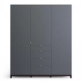 Шкаф cs226 (the idea) серый 184x221x60 см.