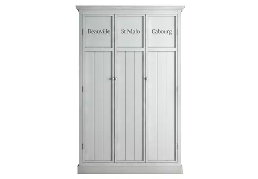 Шкаф трехстворчатый palermo (etg-home) белый 125.0x195.0x61.0 см.