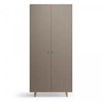 Шкаф twin (the idea) серый 103x225x60 см.