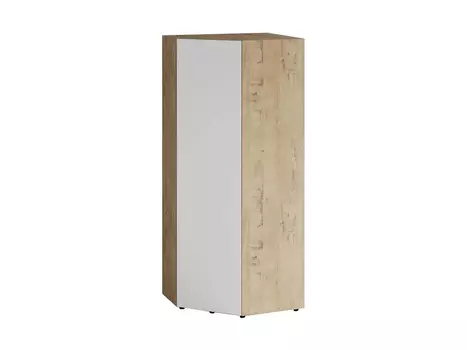 Шкаф угловой правый modus (ogogo) белый 101x233x81 см.