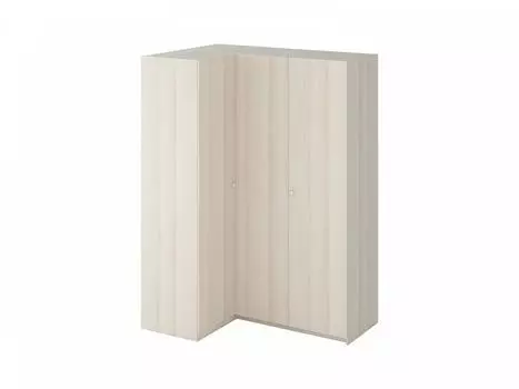 Шкаф угловой uno (ogogo) бежевый 168x233x115 см.