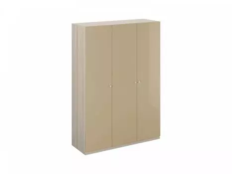 Шкаф uno 3з (ogogo) бежевый 164x233x60 см.
