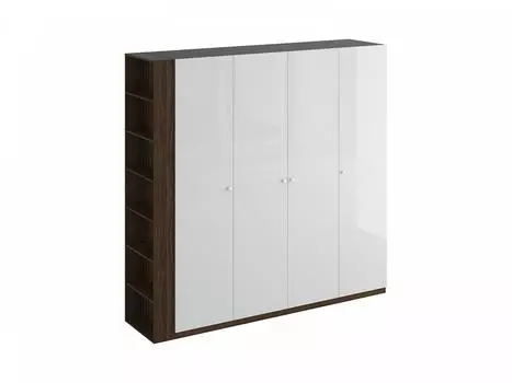 Шкаф uno (ogogo) коричневый 219x233x60 см.