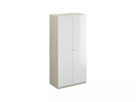 Шкаф uno ш2 (ogogo) белый 110x233x60 см.