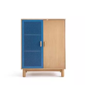 Шкаф urby (laredoute) синий 84x110x50 см.