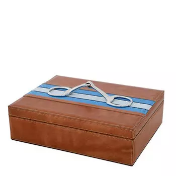 Шкатулка (to4rooms) серебристый 39x17x30 см.