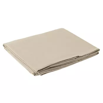 Скатерть из хлопка 170х250 (tkano) бежевый 170x250 см.