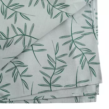 Скатерть russian north (tkano) зеленый 170x170 см.