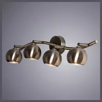 Спот brad (arte lamp) бронзовый 49x17x8 см.