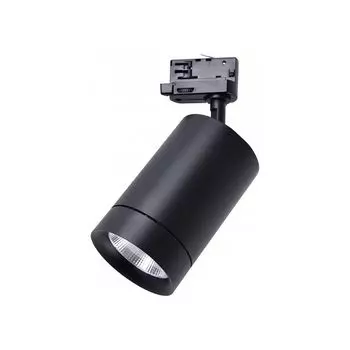 Спот canno (lightstar) черный 24 см.