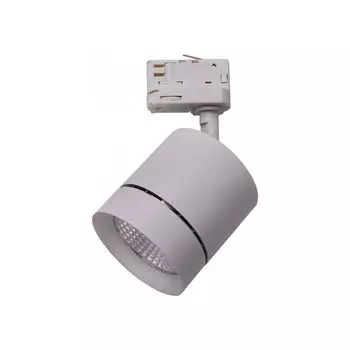 Спот canno (lightstar) серый 20 см.