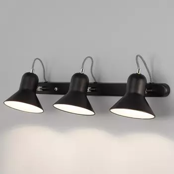 Спот canotier (eurosvet) черный 55x15x14 см.